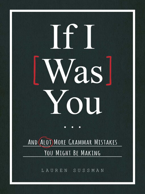 Title details for If I Was You... by Lauren Sussman - Available